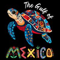 Sea Turtle The Gulf Of Mexico Forever El Golfo De MéXico .Png Backpack
