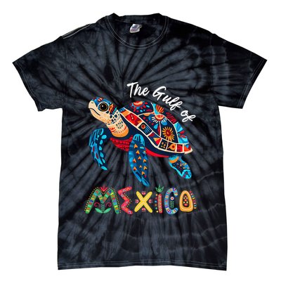 Sea Turtle The Gulf Of Mexico Forever El Golfo De MéXico .Png Tie-Dye T-Shirt