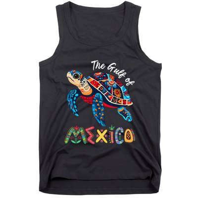 Sea Turtle The Gulf Of Mexico Forever El Golfo De MéXico .Png Tank Top
