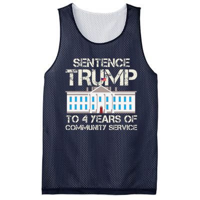 Sentence Trump To 4 Years Of Community Service Mesh Reversible Basketball Jersey Tank