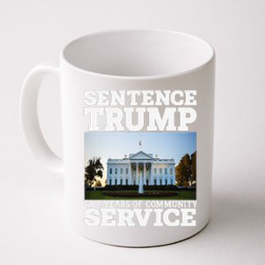 Sentence Trump To 4 Years Of Community Service White House Coffee Mug