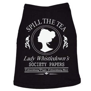 Spill The Tea Lady Whistledowns Doggie Tank