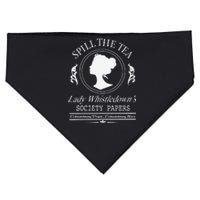 Spill The Tea Lady Whistledowns USA-Made Doggie Bandana