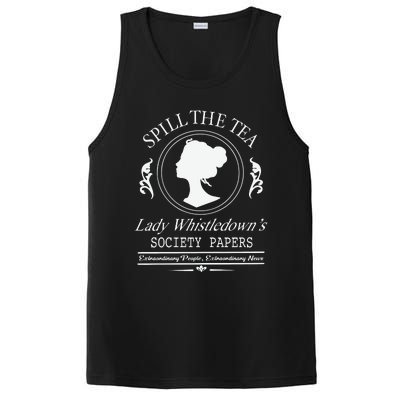 Spill The Tea Lady Whistledowns PosiCharge Competitor Tank