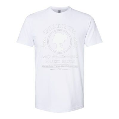 Spill The Tea Lady Whistledowns Softstyle® CVC T-Shirt