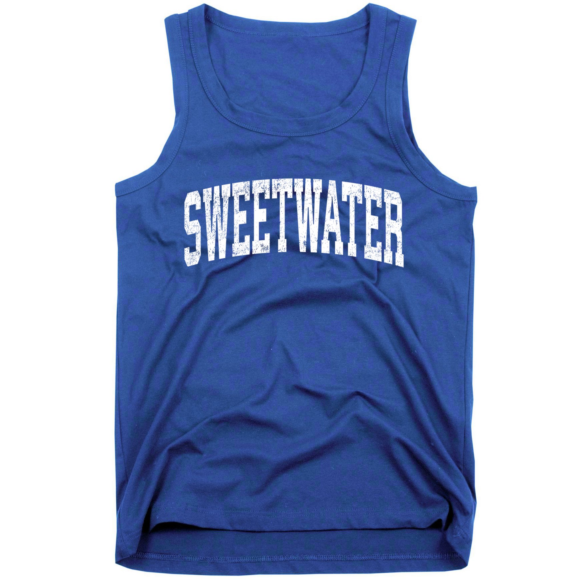 Sweetwater Texas Tx Vintage Athletic Sports Design Gift Tank Top