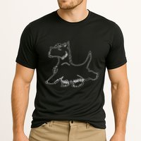 Scottish Terrier Tough Enough To Rock A Beard And Skirt Cooling Performance Crew T-Shirt