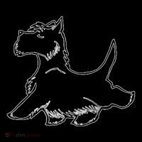 Scottish Terrier Tough Enough To Rock A Beard And Skirt T-Shirt