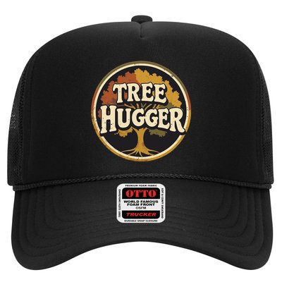 Save The Trees Nature Lover Retro Tree Hugger  Trucker Hat