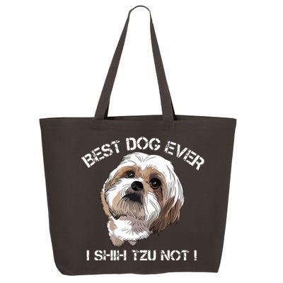 Shih Tzu T Funny Dog Pet Best Dog Ever Gift Birthday 25L Jumbo Tote