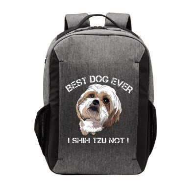 Shih Tzu T Funny Dog Pet Best Dog Ever Gift Birthday Vector Backpack