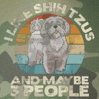 Shih Tzu T Funny Dog Lover Tee Retro Shih Tzu Legacy Tie Dye Trucker Hat