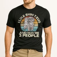 Shih Tzu T Funny Dog Lover Tee Retro Shih Tzu Performance Shirt