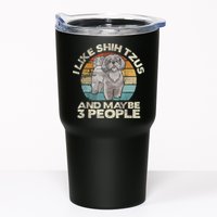 Shih Tzu T Funny Dog Lover Tee Retro Shih Tzu Tumbler
