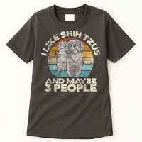 Shih Tzu T Funny Dog Lover Tee Retro Shih Tzu Tall T-Shirt