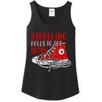 Strolling To The Polls In My Chucks And Pearls Kamala 2024 Ladies Essential Tank