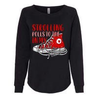 Strolling To The Polls In My Chucks And Pearls Kamala 2024 Womens California Wash Sweatshirt