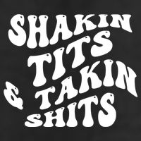Shakin Tits & Takin Shits Quotes Sayings 11oz C Handle Ceramic Mug