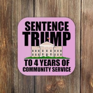 Sentence Trump To 4 Years Of Community Service Coaster