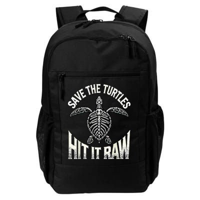 Save The Turtles Hit It Raw Backpack