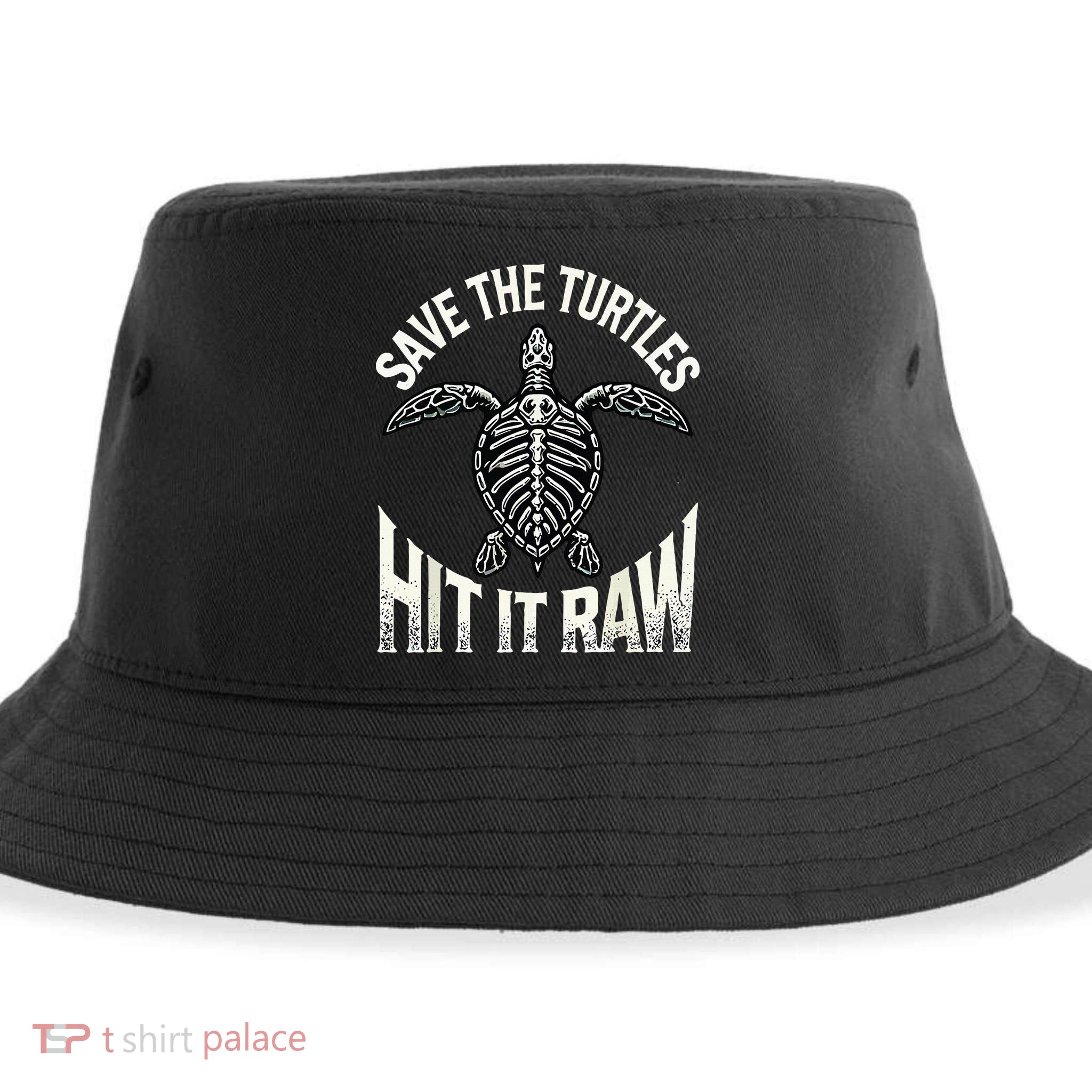Save The Turtles Hit It Raw Sustainable Bucket Hat