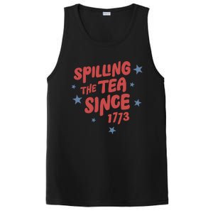 Spilling Teh Tea Since 1773 PosiCharge Competitor Tank