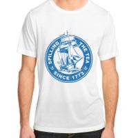 Spilling The Tea Since 1773 Funny US History Teacher Boston Adult ChromaSoft Performance T-Shirt