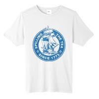 Spilling The Tea Since 1773 Funny US History Teacher Boston Tall Fusion ChromaSoft Performance T-Shirt