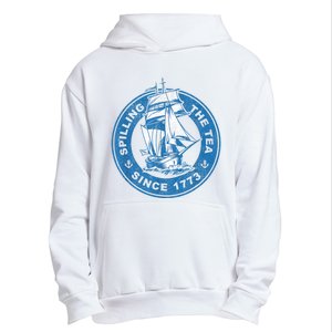 Spilling The Tea Since 1773 Funny US History Teacher Boston Urban Pullover Hoodie