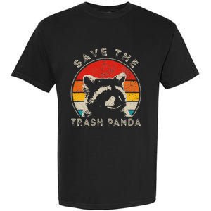 Save The Trash Pandas Funny Raccoon Animal Lover Funny Garment-Dyed Heavyweight T-Shirt