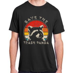 Save The Trash Pandas Funny Raccoon Animal Lover Funny Adult ChromaSoft Performance T-Shirt