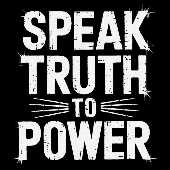 Speak Truth To Power Civil Rights Equality Protest Apparel .Png Backpack