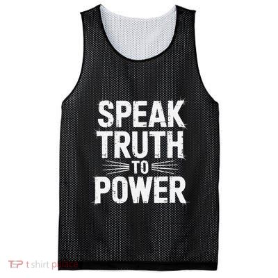 Speak Truth To Power Civil Rights Equality Protest Apparel .Png Mesh Reversible Basketball Jersey Tank
