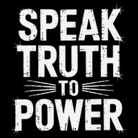 Speak Truth To Power Civil Rights Equality Protest Apparel .Png Poster