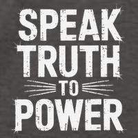 Speak Truth To Power Civil Rights Equality Protest Apparel .Png Vector Backpack