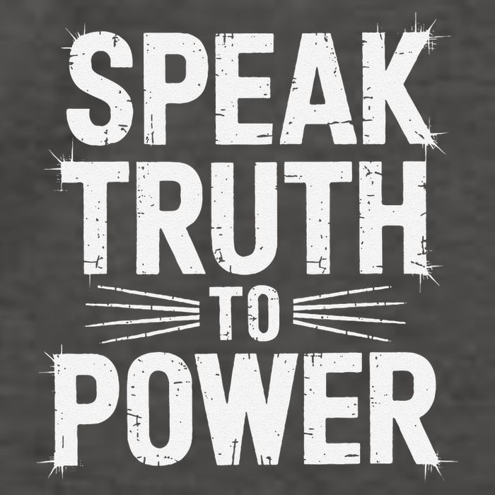 Speak Truth To Power Civil Rights Equality Protest Apparel .Png Vector Backpack