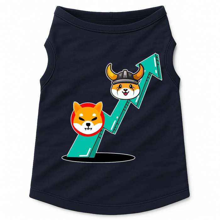 Shiba To The Moon Chart Doggie Tank