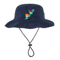 Shiba To The Moon Chart Bucket Hat