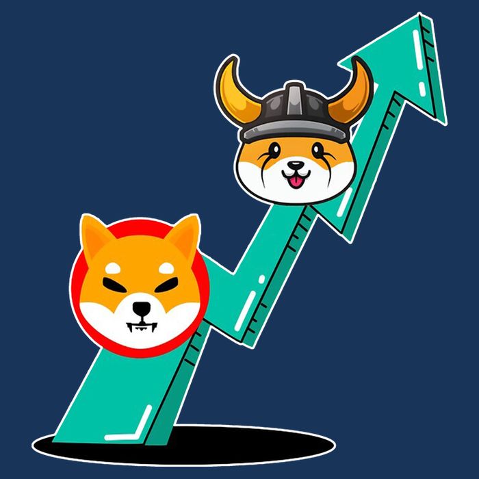 Shiba To The Moon Chart Youth Performance Sprint T-Shirt