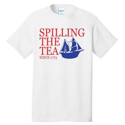 Spilling The Tea Tall T-Shirt