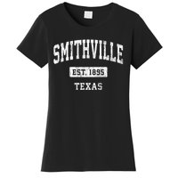 Smithville Texas Tx Vintage Sports Established Design Women's T-Shirt