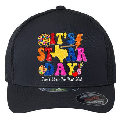 Staar Testing Test Day DonT Stress Do Your Best Teacher Flexfit Unipanel Trucker Cap