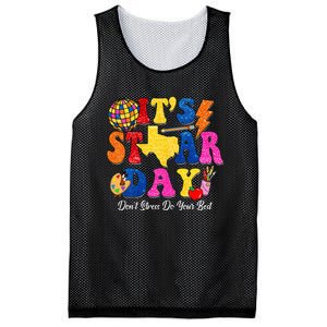 Staar Testing Test Day DonT Stress Do Your Best Teacher Mesh Reversible Basketball Jersey Tank