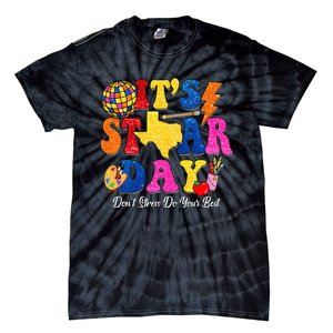 Staar Testing Test Day DonT Stress Do Your Best Teacher Tie-Dye T-Shirt