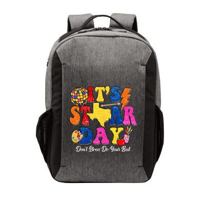 Staar Testing Test Day DonT Stress Do Your Best Teacher Vector Backpack