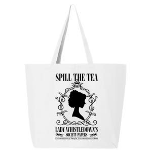 Spill The Tea Lady Whistledowns Society Papers Lady Whistledown His 25L Jumbo Tote