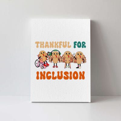 Speech Therapist Thanksgiving Thankful For Inclusion Canvas