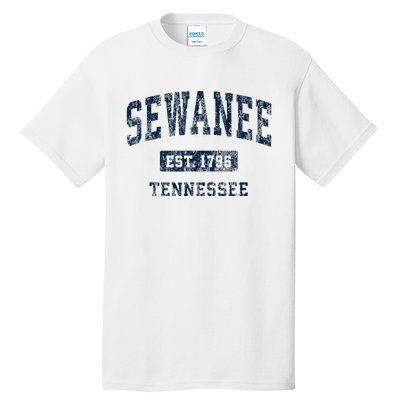 Sewanee Tennessee Tn Vintage Athletic Sports Design Tall T-Shirt