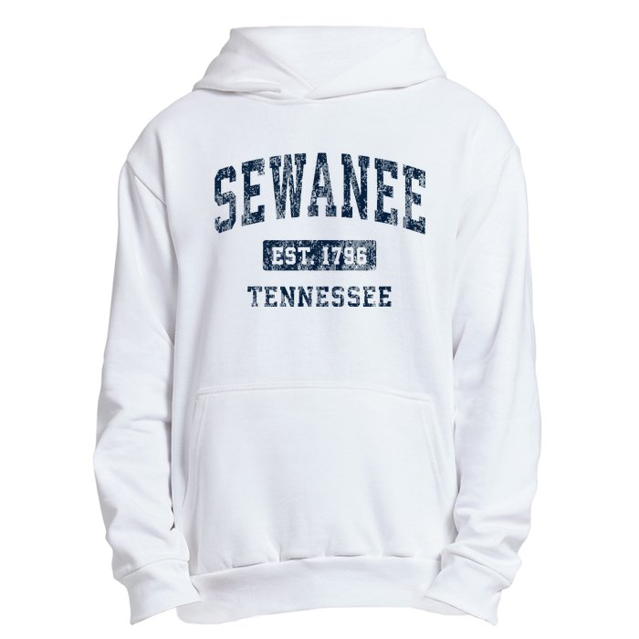 Sewanee Tennessee Tn Vintage Athletic Sports Design Urban Pullover Hoodie