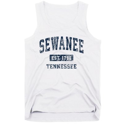 Sewanee Tennessee Tn Vintage Athletic Sports Design Tank Top